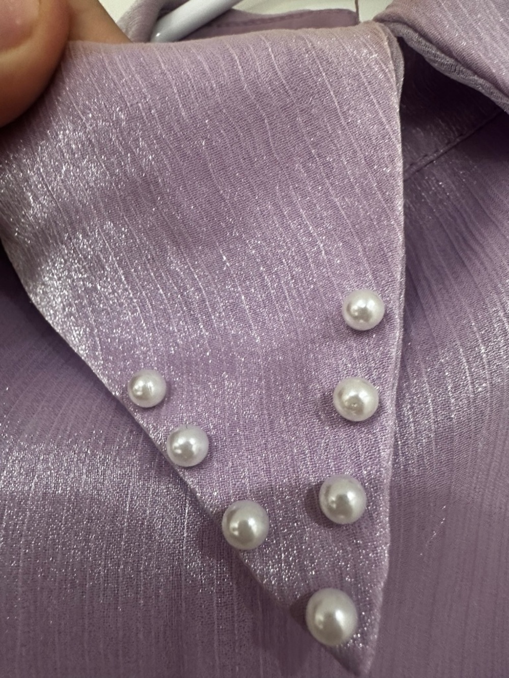 Blouse lavander - Picture 3 of 8